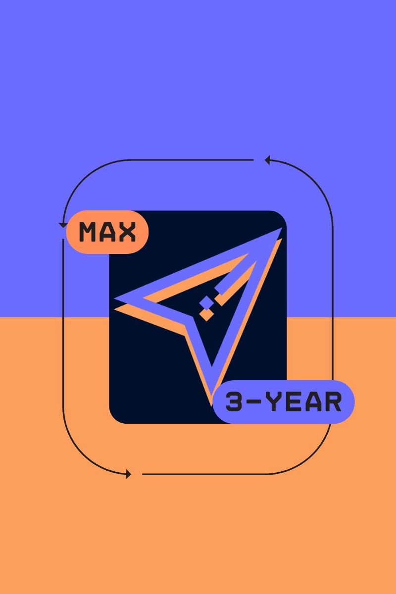 3 Year Max subscription